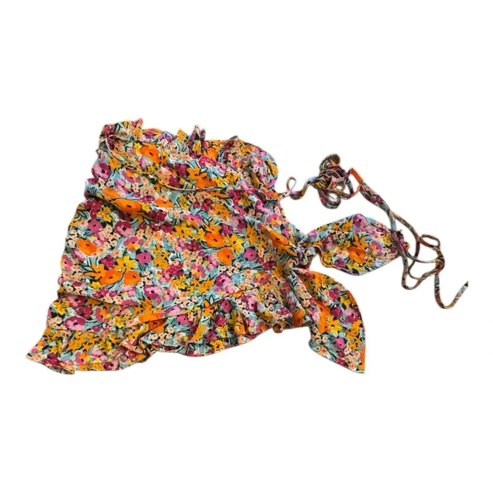 For Love & Lemons Kira Skirt In Multi NWOT - Picture 2 of 7